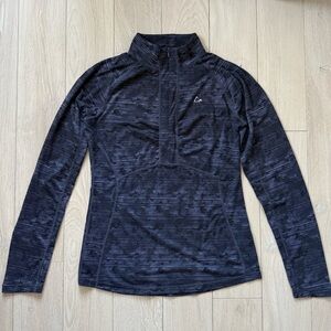 Paradox Merino Wool Blend DriRelease FRESHGUARD 1/4 Zip Long Sleeve Top Size S